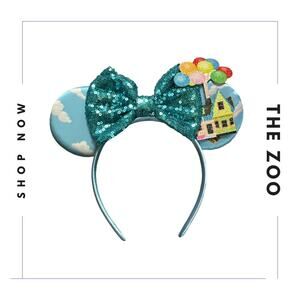 Headband with‎ Mouse Ears Up